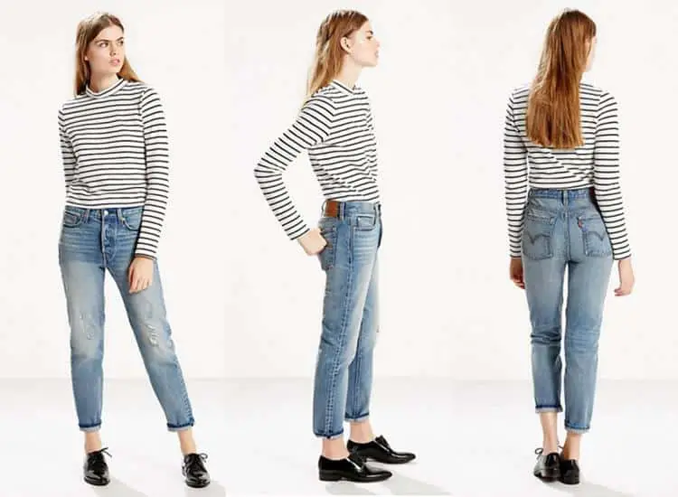levis wedgie jeans sizing