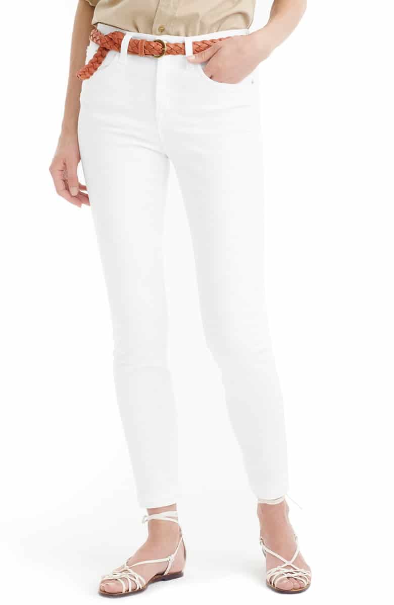 white skinny jeans 