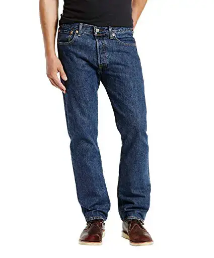 Мужские джинсы Levi's 501 оригинального покроя